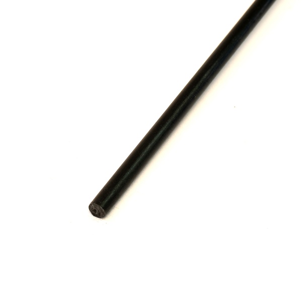 Black Carbon Fibre Rod 5mm